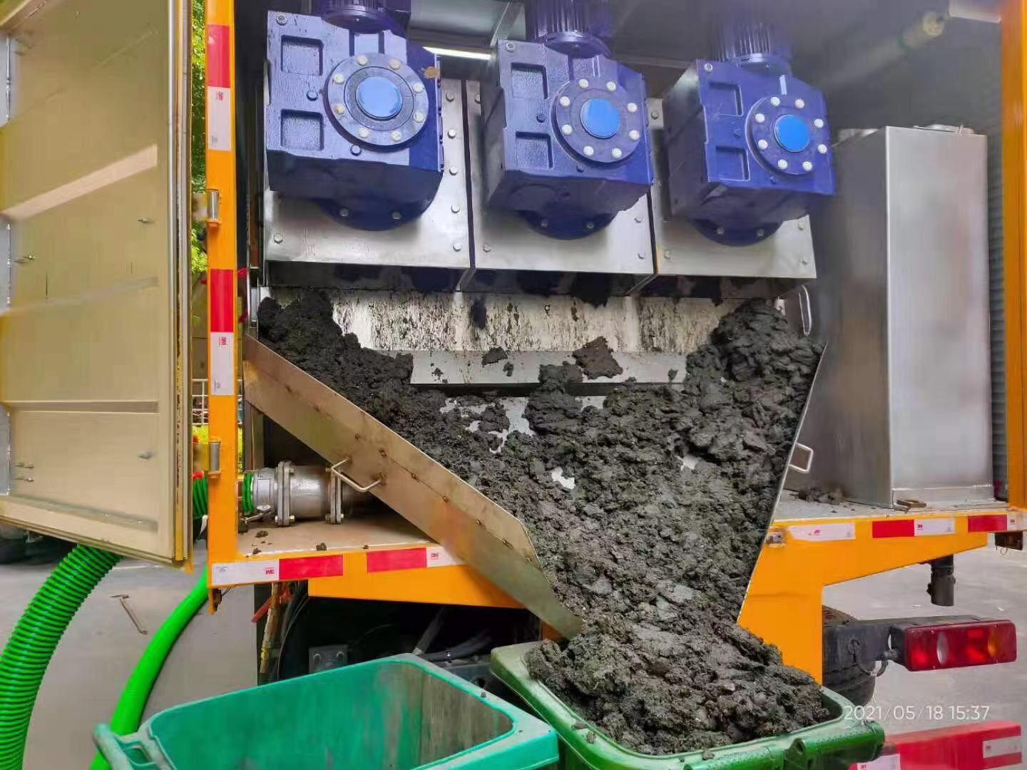 围场化粪池清掏城市维护站-泥浆净化干湿分离处理